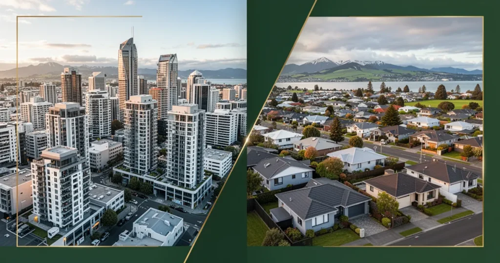 Comparing rental property investment potential in Auckland and Christchurch